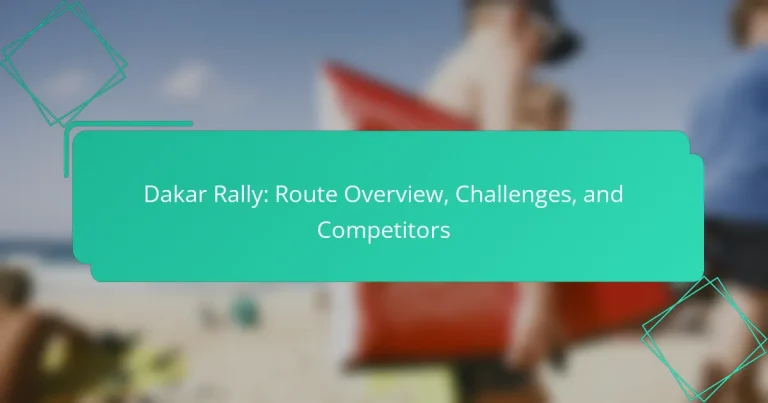 Dakar Rally: Route Overview, Challenges, and Competitors