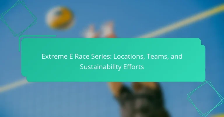 Extreme E Race Series: Locations, Teams, and Sustainability Efforts